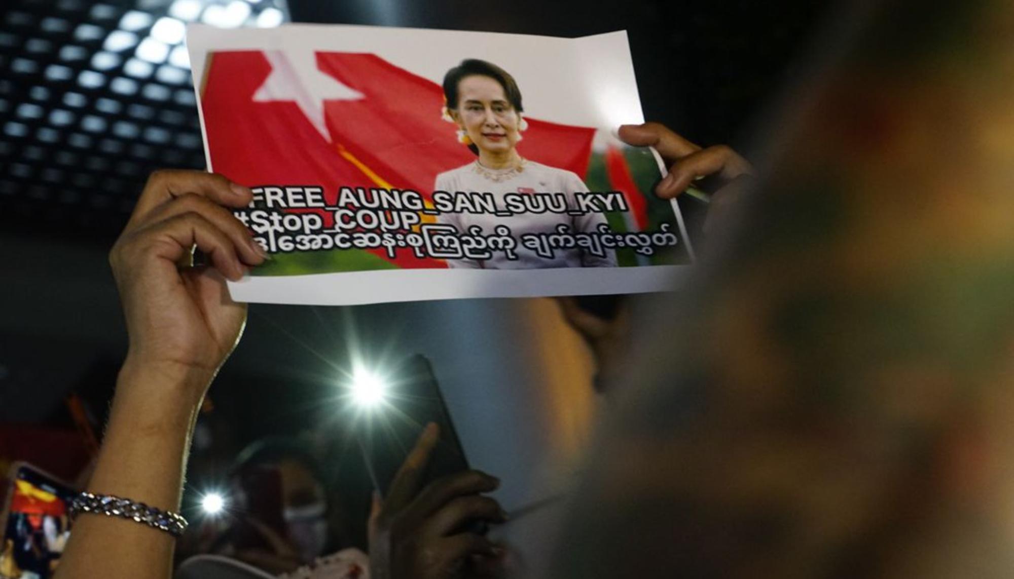 Protesta en Tailandia